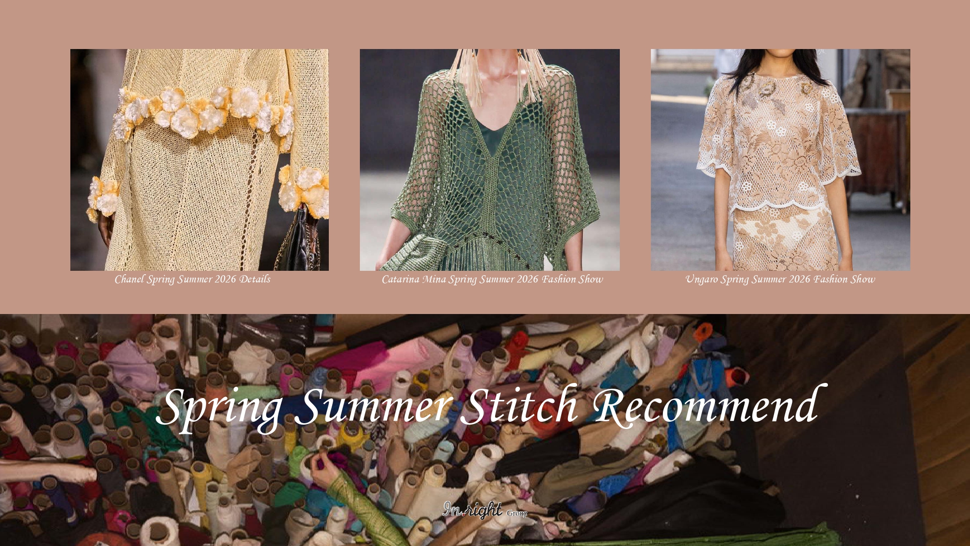 Spring Summer Stitch Recommend